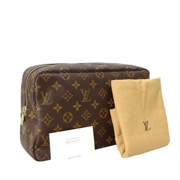 Louis Vuitton Brown Monogram Pouch - Picture 11 of 12